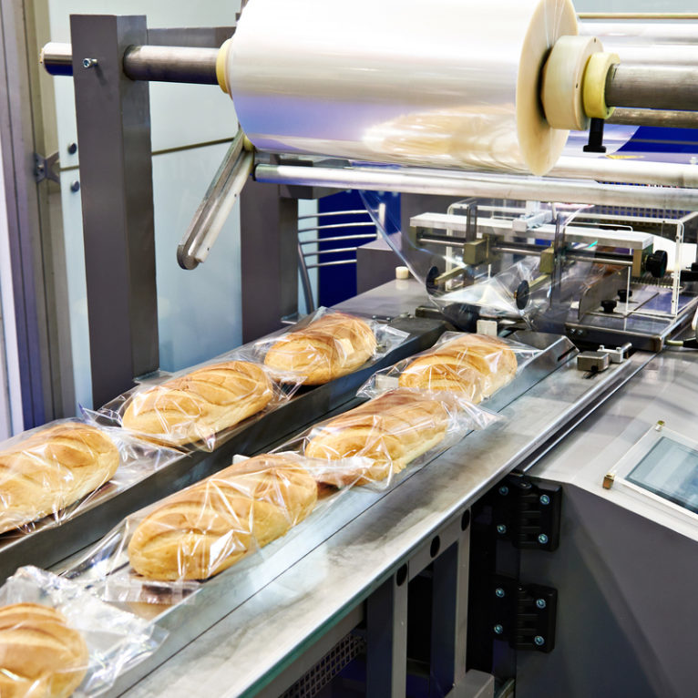 Bread production line - Factory Photo