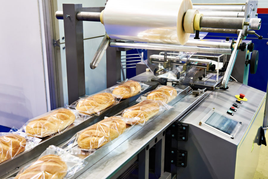 Bread production line - Factory Photo